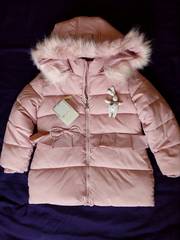 Куртка зимняя (пуховик) на девочку 4-5 лет