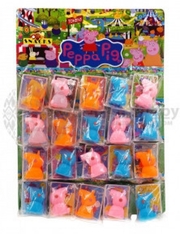 Фигурки Свинка Пеппа с карточками